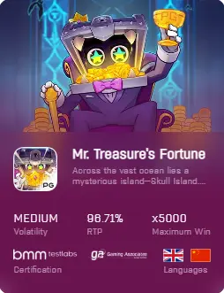 Mr. Treasure's Fortune